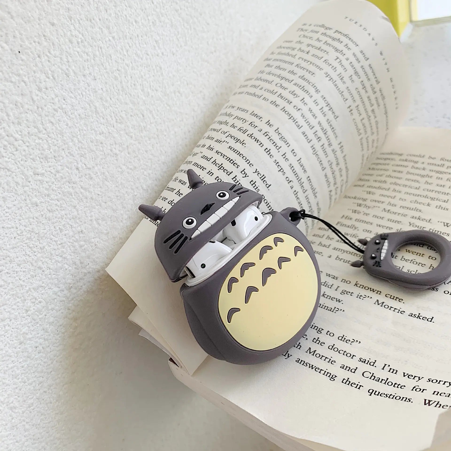 Metallic Dust-Proof Sticker for AirPods with Totoro Case