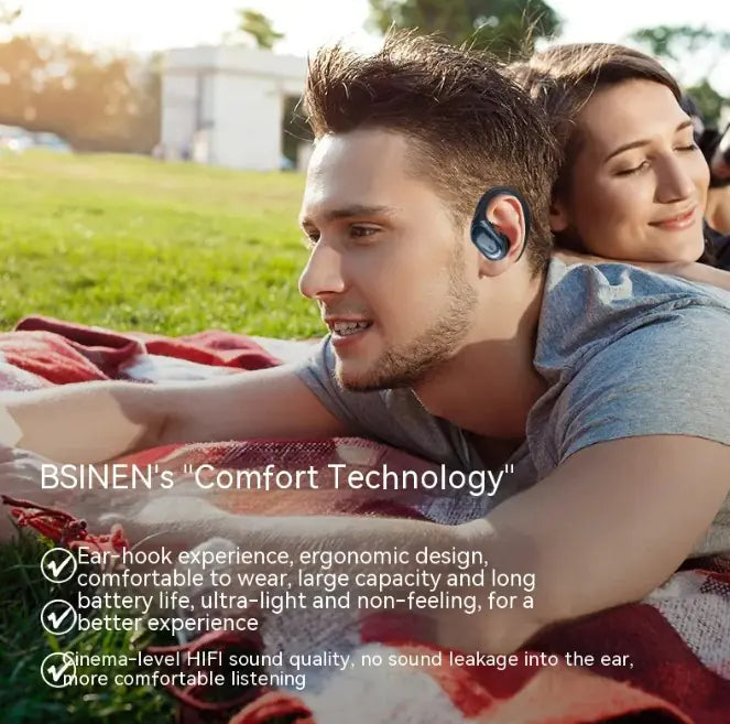 Wireless Bluetooth Headphones - Over-Ear with Microphone