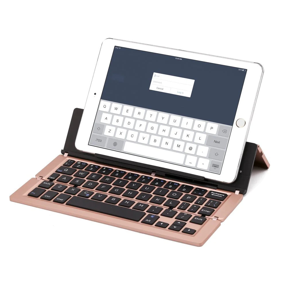Ultra-Portable Bluetooth Keyboard - Slim Travel Design