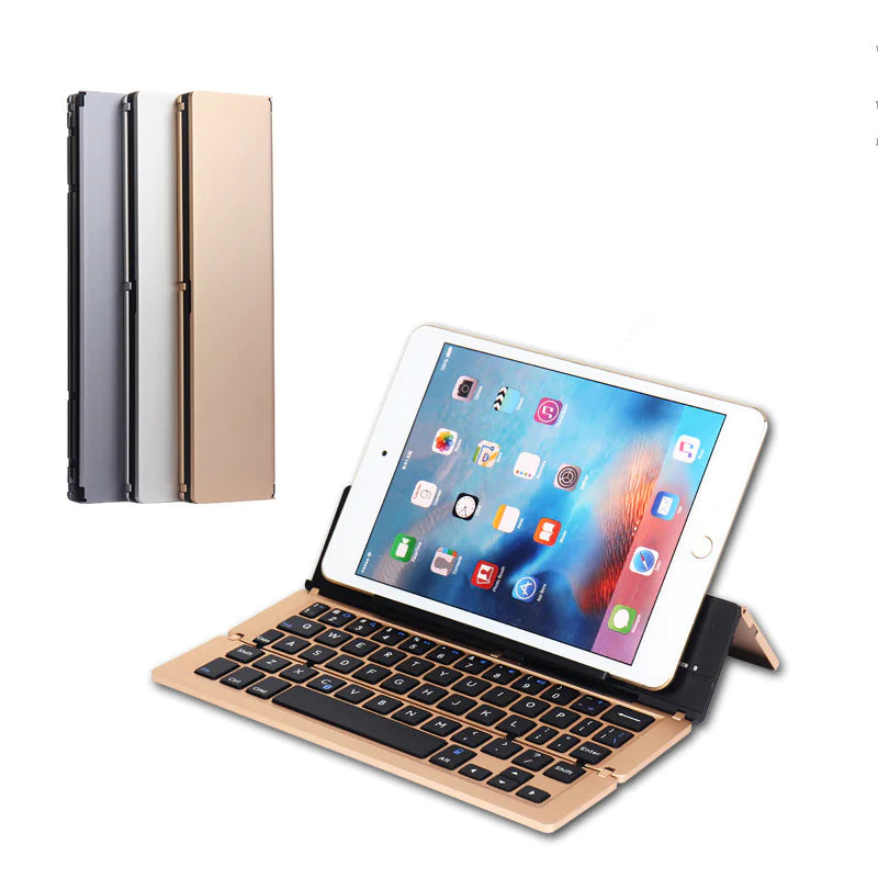 Ultra-Portable Bluetooth Keyboard - Slim Travel Design
