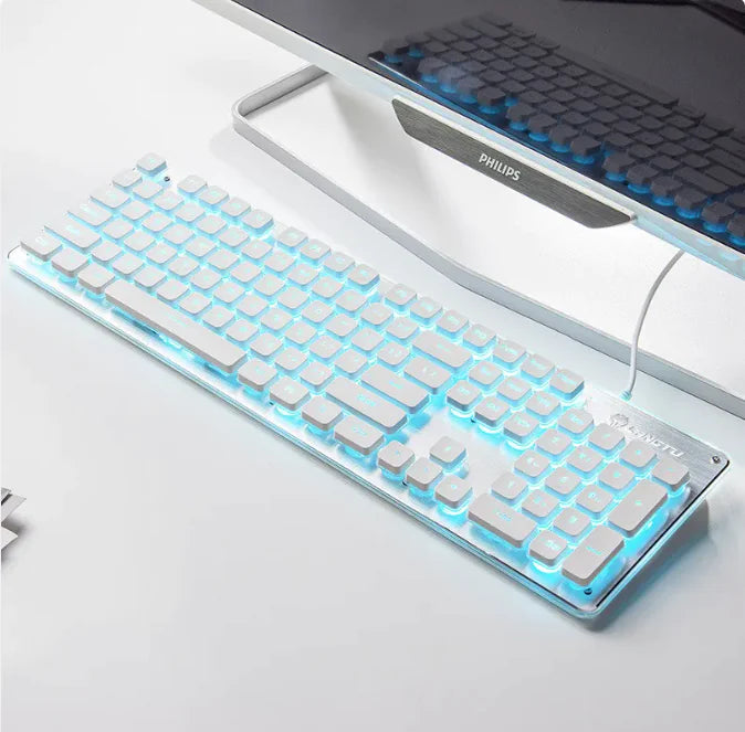 Office Keyboard - Wired USB with LED Backlight