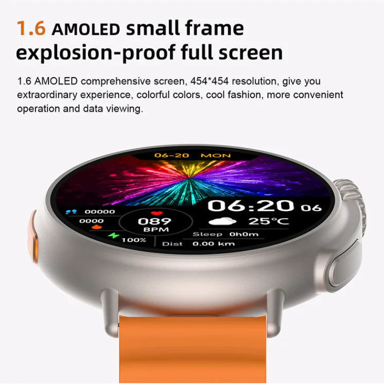 MT30 Smart Watch - Bluetooth Calling & Complete Health Tracker