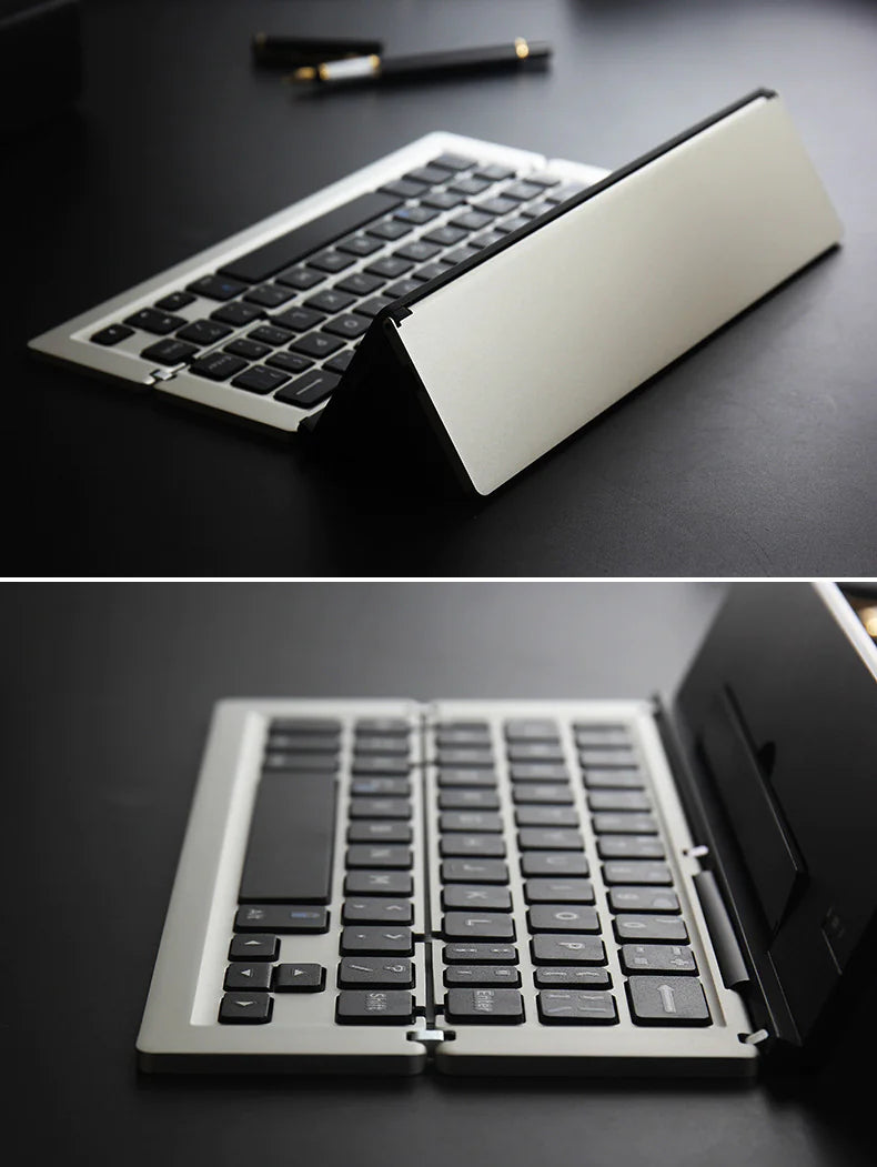 Ultra-Portable Bluetooth Keyboard - Slim Travel Design