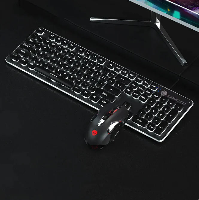 Office Keyboard - Wired USB with LED Backlight