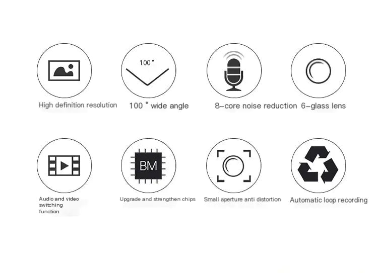 Pen Camera 1080P - Portable Clip-On Recording Device