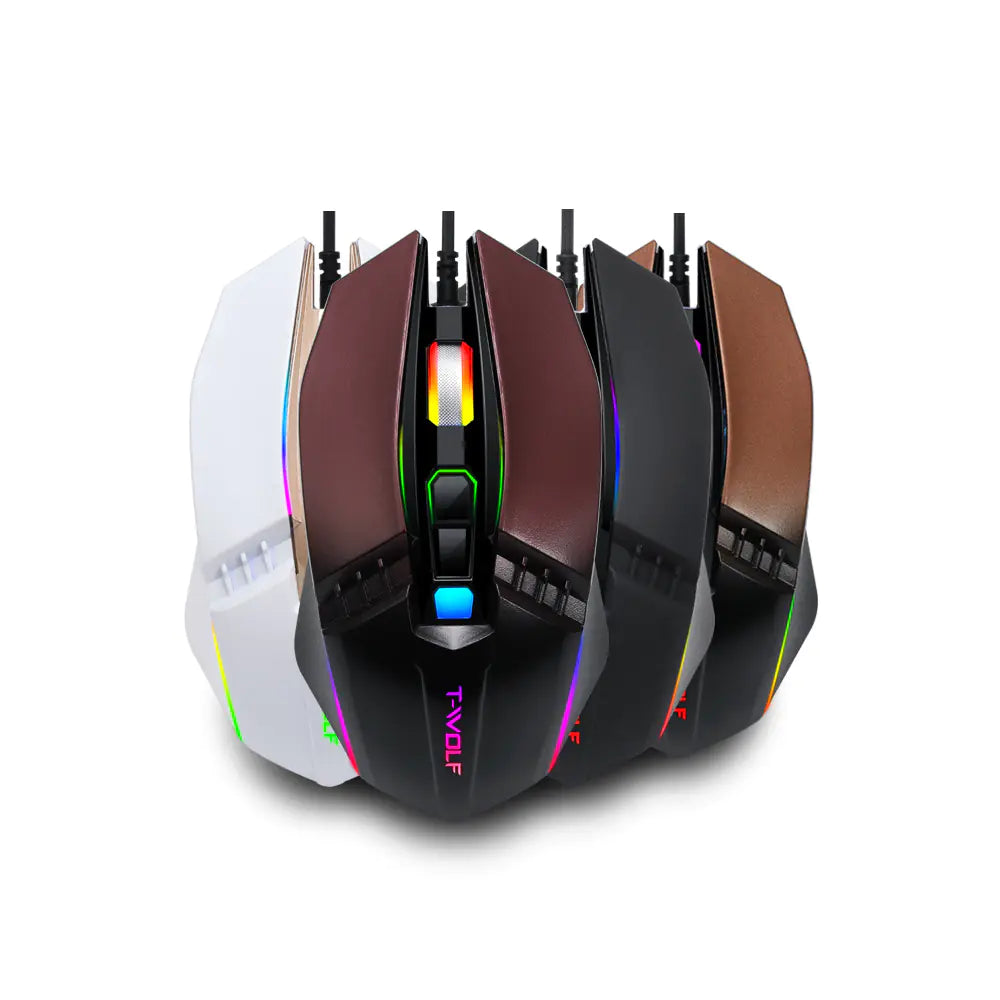 Professional Gaming Mouse - High DPI with RGB Lighting