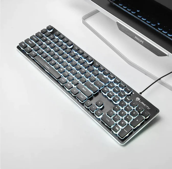 Office Keyboard - Wired USB with LED Backlight