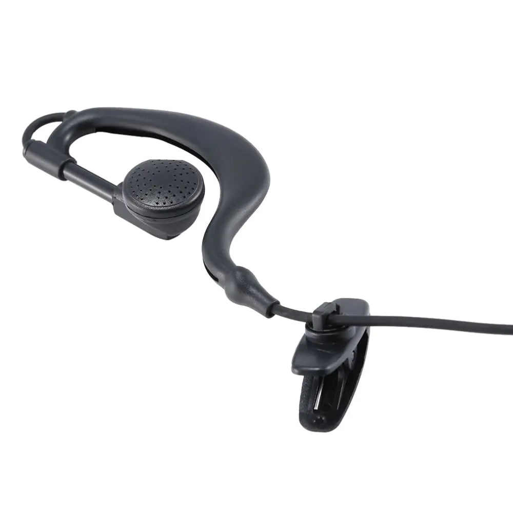 Walkie Talkie Headset - 3.5mm Single Ear Hook Wired