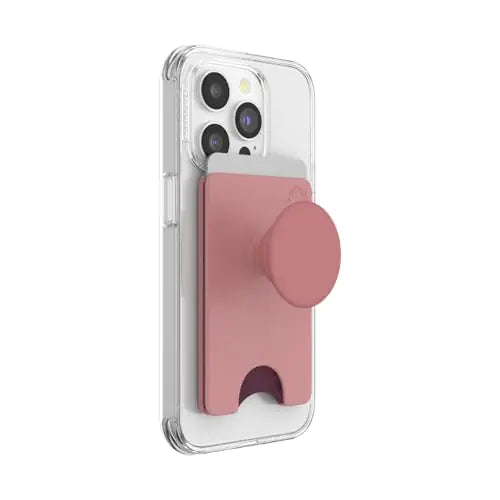 PopSockets Phone Wallet with Grip - MagSafe Card Holder (Clay)