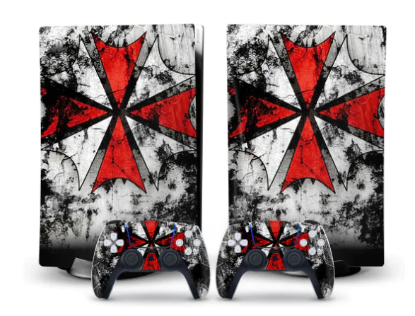 PS5 Console Protective Sticker Set for CD/DVD Version