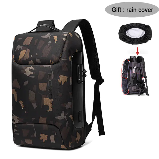 Waterproof Business Travel Laptop Backpack