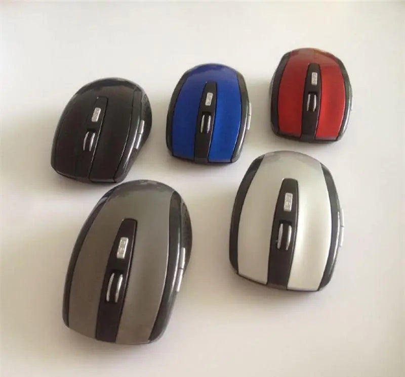 Wireless Optical Mouse - 2.4GHz USB with Auto Sleep Mode