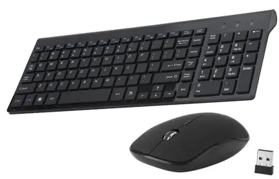 Wireless Ergonomic Keyboard and Mouse Set - Comfort Combo