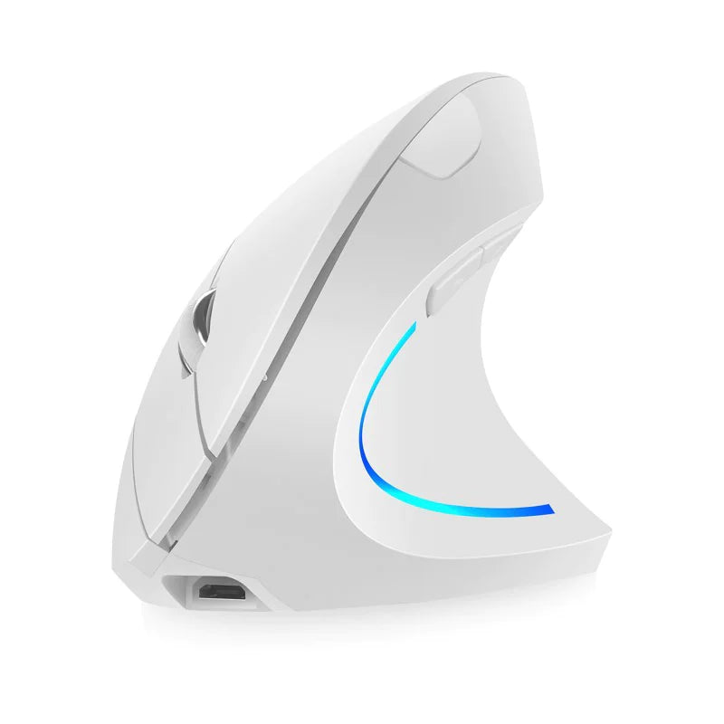 Wireless Vertical Gaming Mouse - Ergonomic with Adjustable DPI