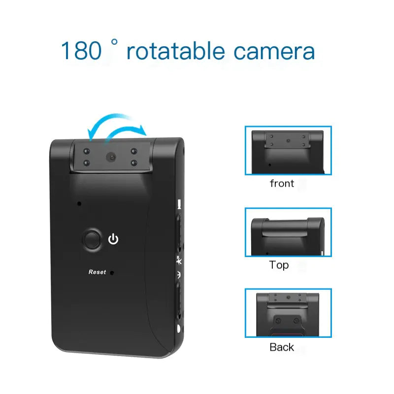 Night Vision Action Camera - HD Sports Mini Recorder