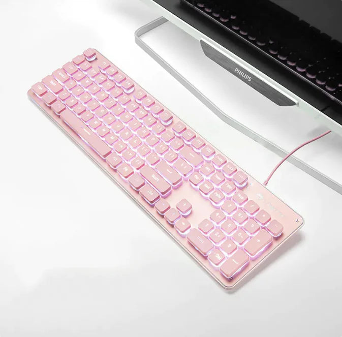 Office Keyboard - Wired USB with LED Backlight