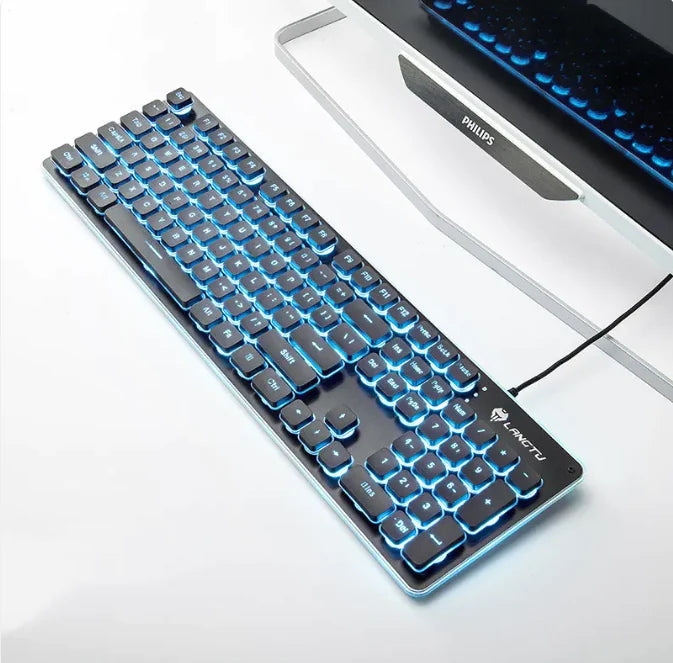 Office Keyboard - Wired USB with LED Backlight