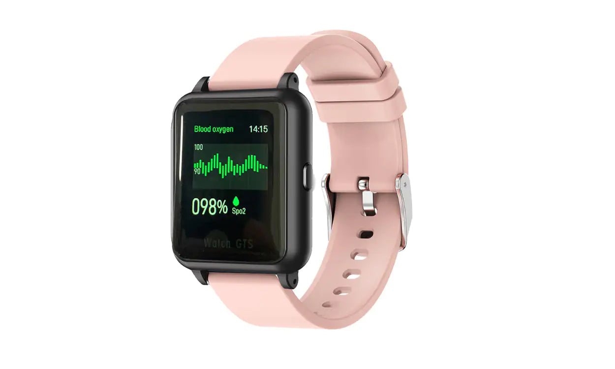 OXITEMP Smart Watch - Live Oximeter, Thermometer & Pulse Monitor with Activity Tracker