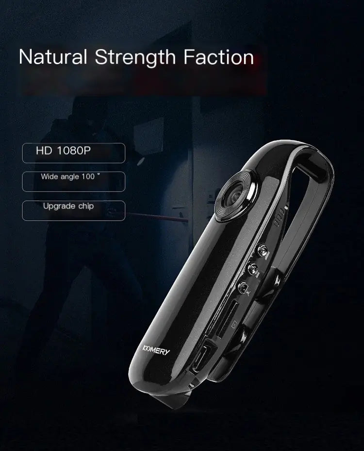 Pen Camera 1080P - Portable Clip-On Recording Device