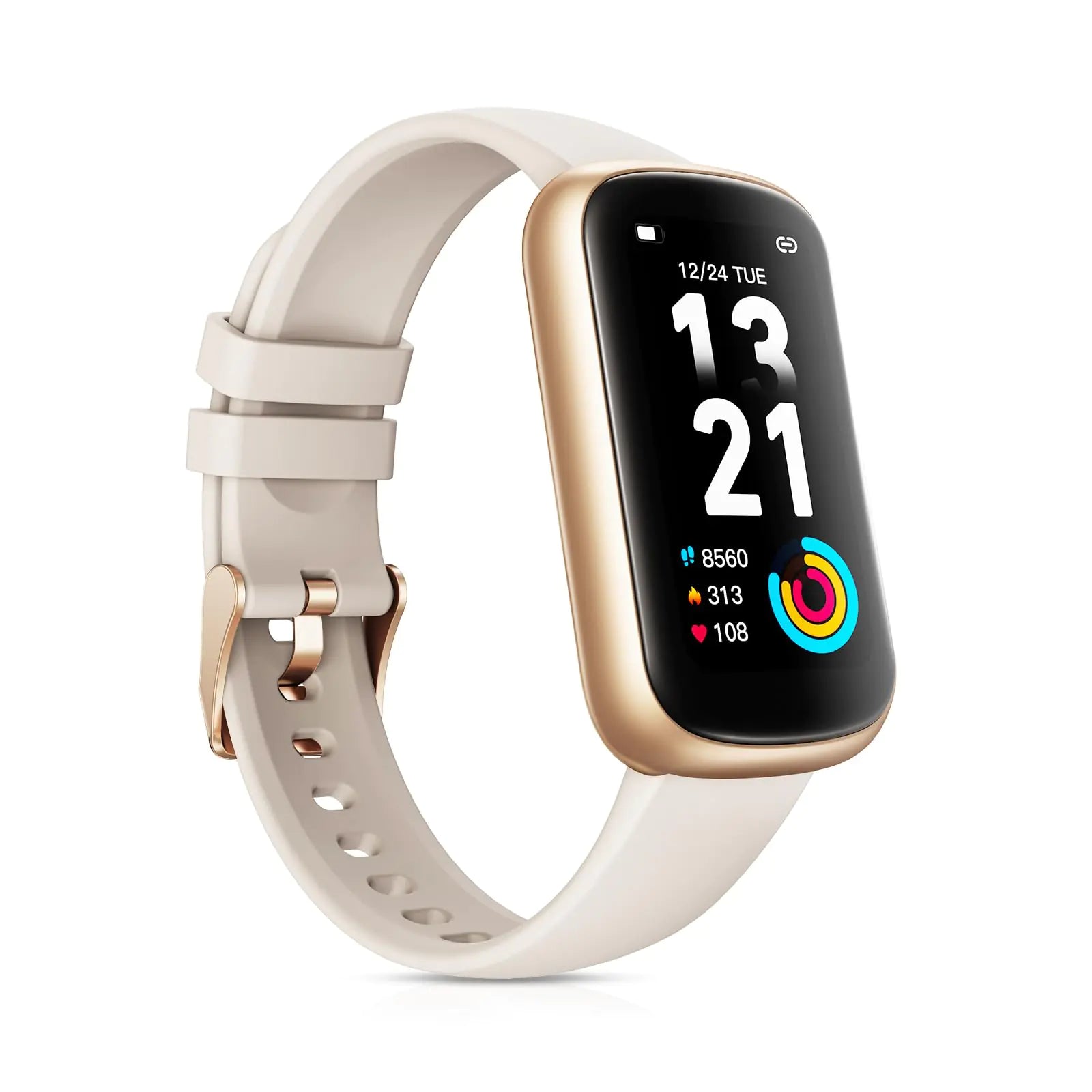 BOALZETD Fitness Tracker Watch with Heart Rate Monitor Smart Watch for Women Men 3ATM Waterproof Watches Women Sleep Monitor Calorie Tracker Step Tracker Step Counter Watch