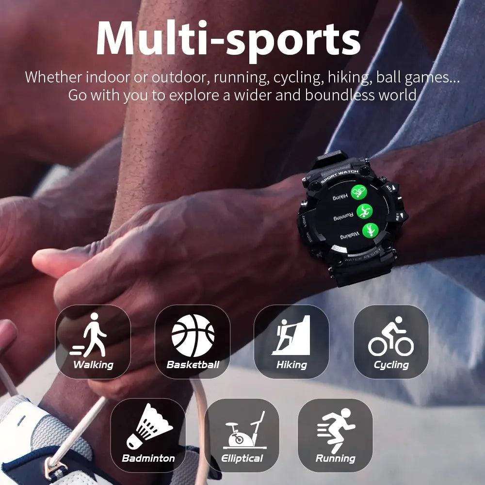 2023 Smart Fitness Tracker Watch - Latest Model for Android & iOS