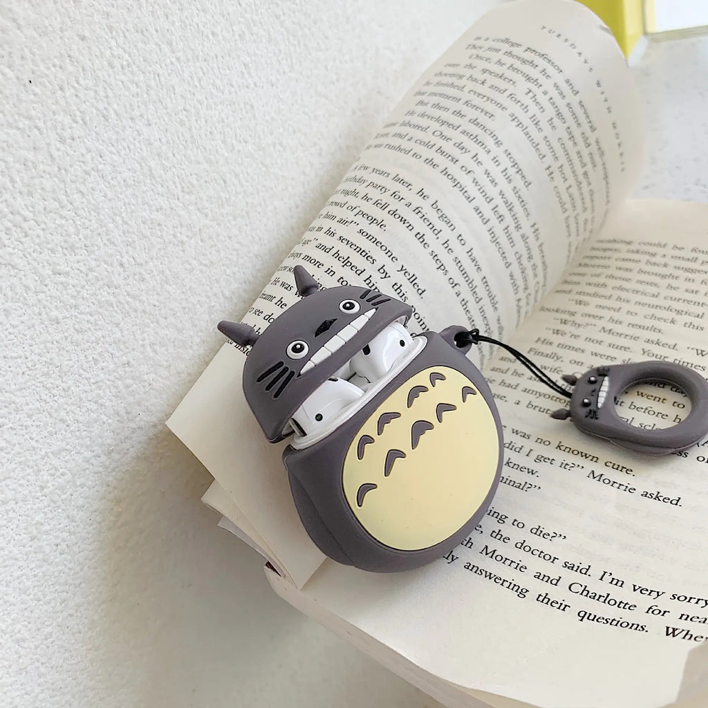 Metallic Dust-Proof Sticker for AirPods with Totoro Case