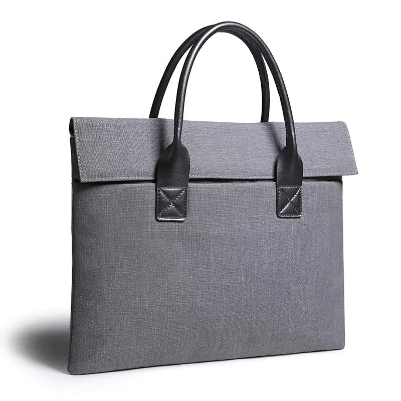 Laptop Briefcase - Professional Business Bag with Shoulder Strap