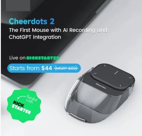 Air Mouse - Wireless Remote with Voice Control & Gyroscope