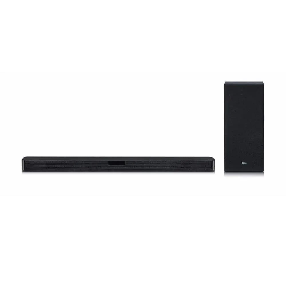 LG SL5Y 2.1 Channel 400W Sound Bar w/ DTS Virtual: X & High-Res Audio - Black (Renewed)