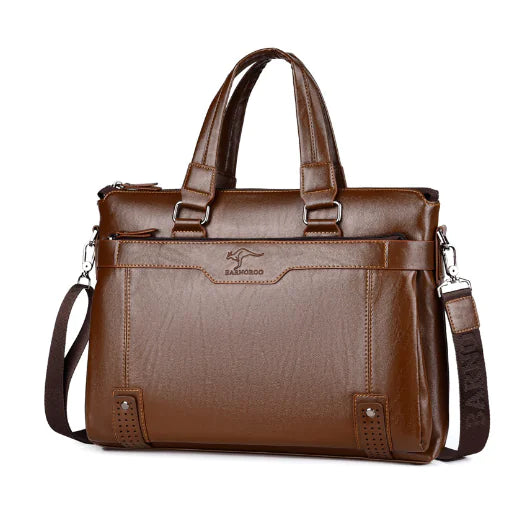 Men's Laptop Briefcase - Professional Shoulder Bag