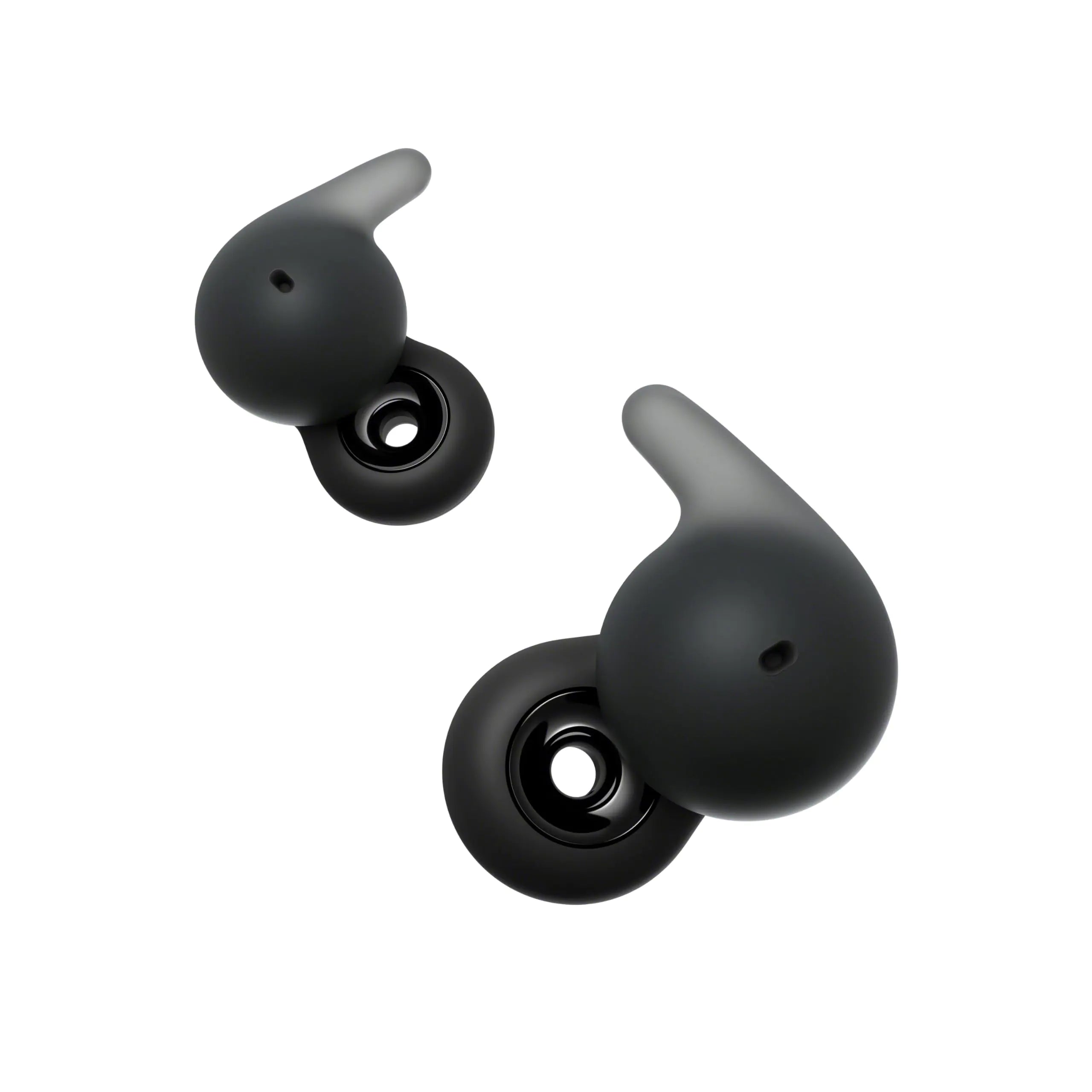 Sony LinkBuds Open Truly Wireless Earbud Headphones with an Open-Ring Design for Ambient Sounds and Newly Developed Air Fitting Supporters Black