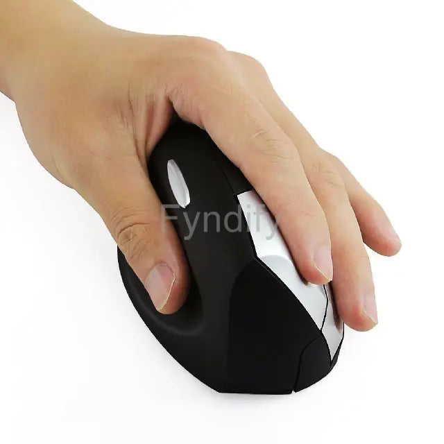 Ergonomic Vertical Mouse - Wrist Pain Relief Design