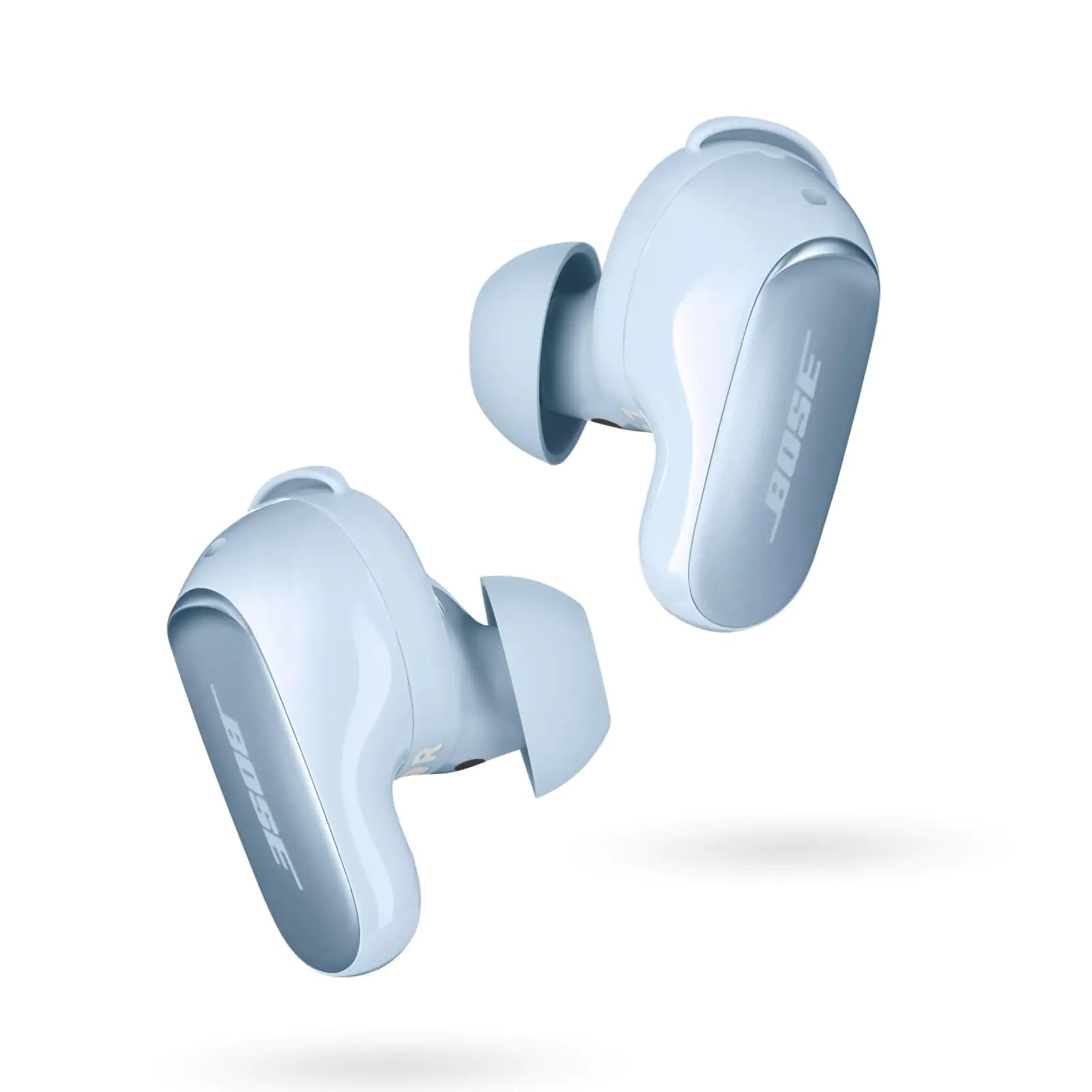 Bose QuietComfort Ultra Wireless Noise Cancelling Earbuds Bluetooth Noise Cancelling Earbuds with Spatial Audio and World-Class Noise Cancellation Moonstone Blue - Limited Edition (Renewed)