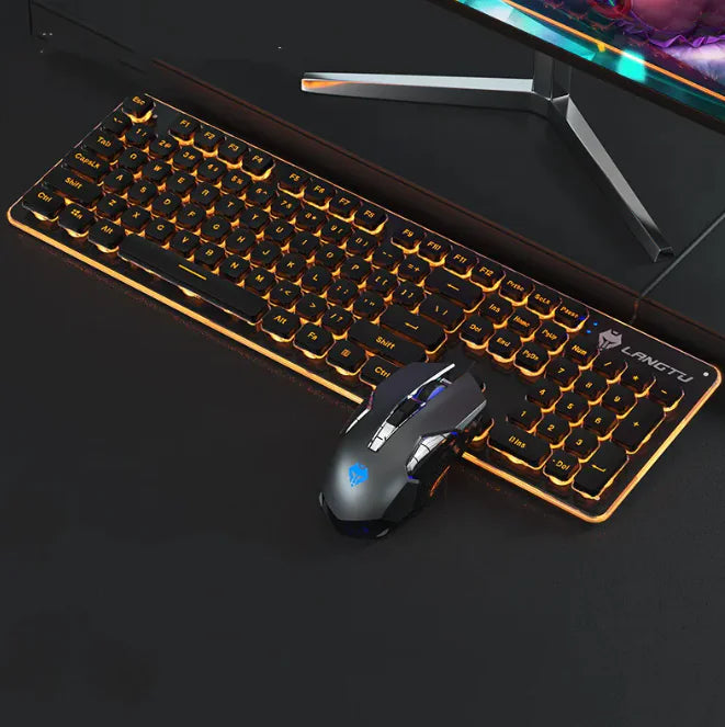 Office Keyboard - Wired USB with LED Backlight