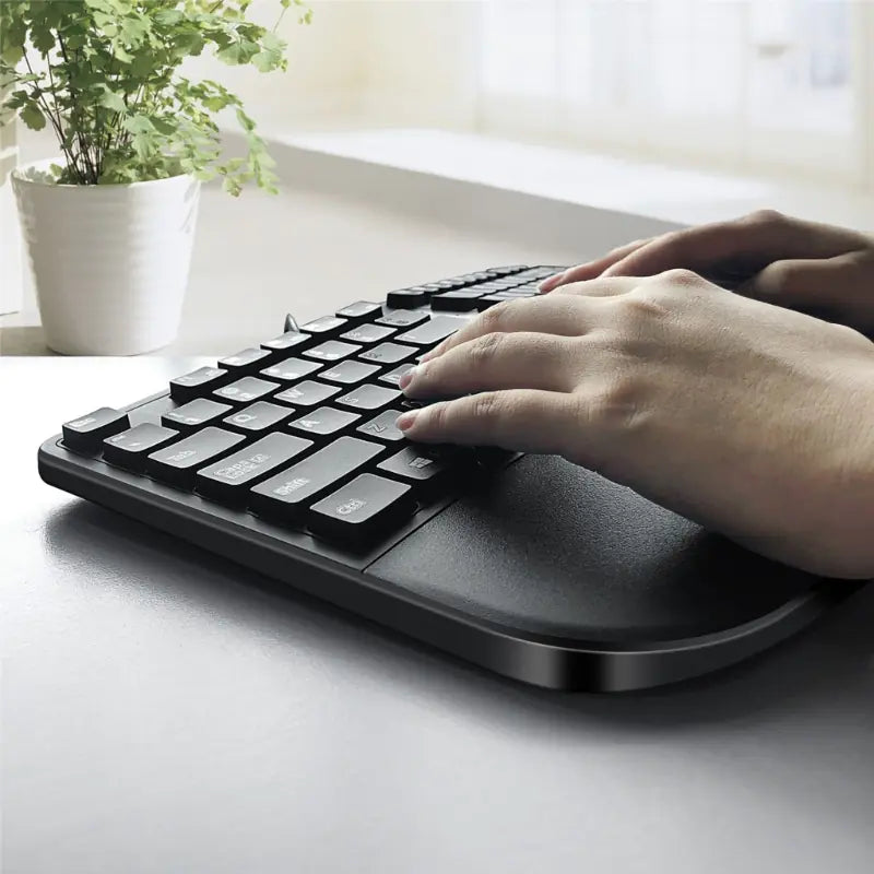 Ergonomic Split Keyboard - Wired Design for Comfort