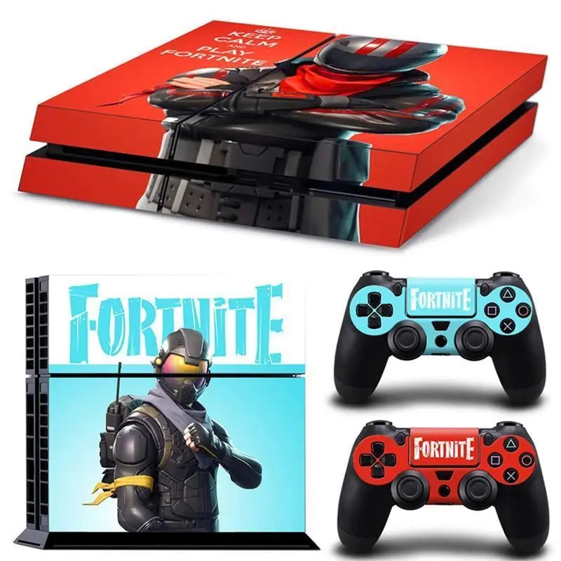 PS4 Console Skin and Sticker Set