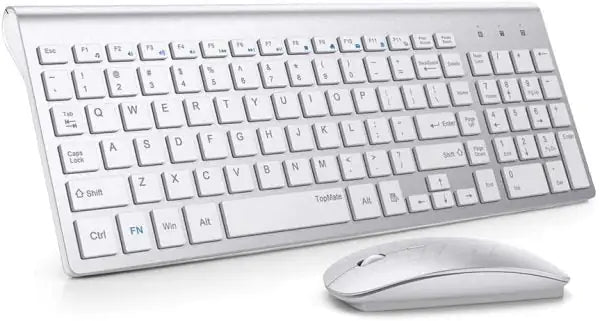 Wireless Ergonomic Keyboard and Mouse Set - Comfort Combo