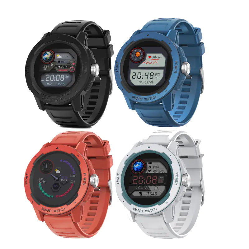 Bluetooth Outdoor Fitness Sports Smart Watch - Adventure-Ready Activity Tracker