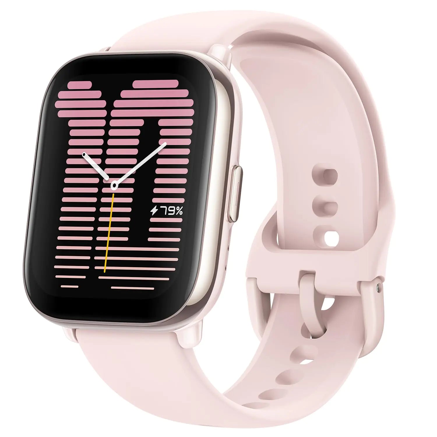 Amazfit Active Smart Watch 42mm - AI Fitness & Sleep Coach with GPS & Alexa (Pink)