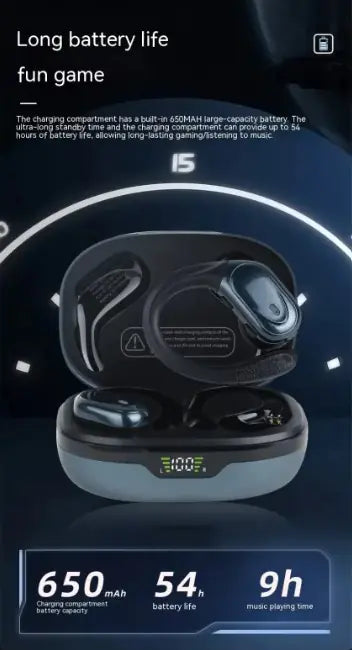 Wireless Bluetooth Headphones - Over-Ear with Microphone