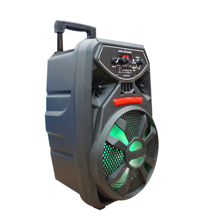 Outdoor Bluetooth Speaker - 8-Inch Portable with Powerful Bass