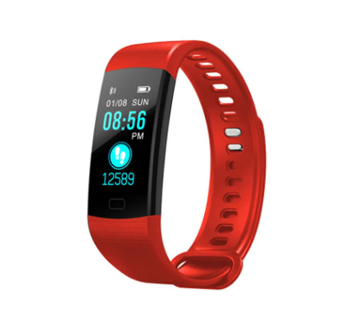 Smart Band Watch - Color Screen Heart Rate Tracker & Activity Monitor