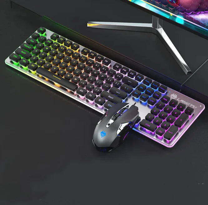 Office Keyboard - Wired USB with LED Backlight