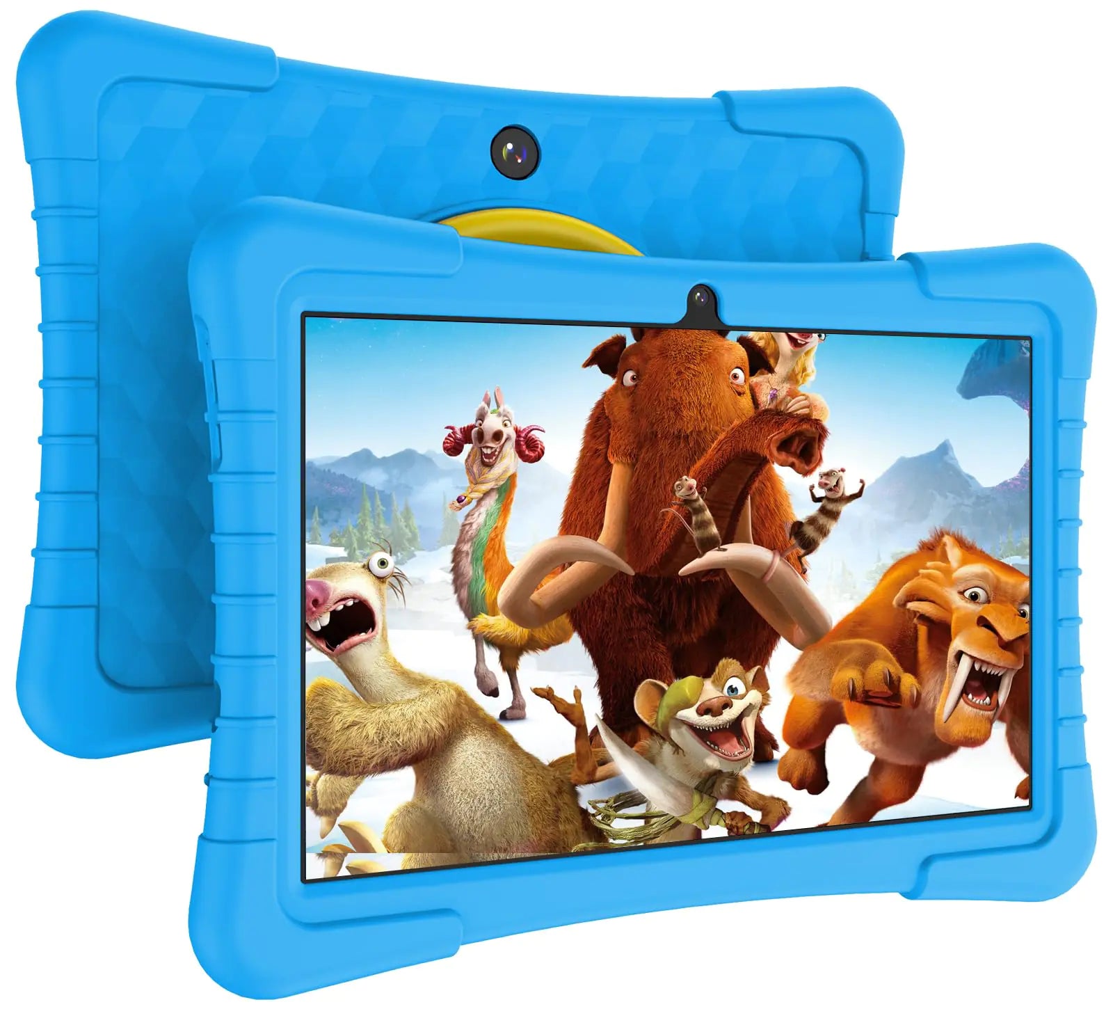 Kids Tablet 10 inch Tablet for Kids Android 12 Tablet 2GB 64GB Toddler Tablet with 8000mAh Battery WiFi Bluetooth Dual Camera Parental Control Google Play Netflix YouTube(Blue)