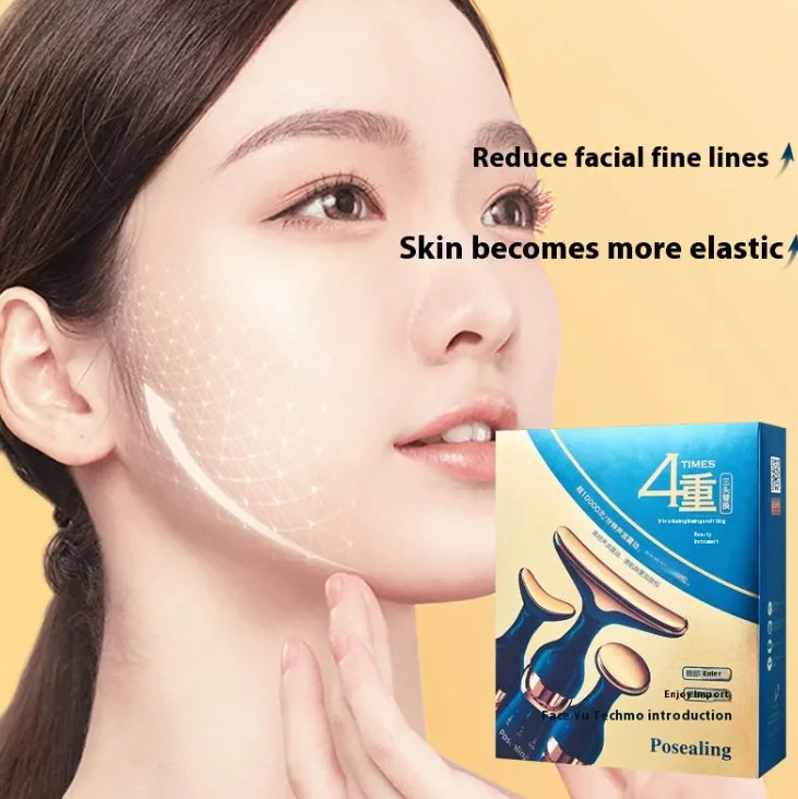 4D Face Lifting Device - Skin Tightening & Massage Tool