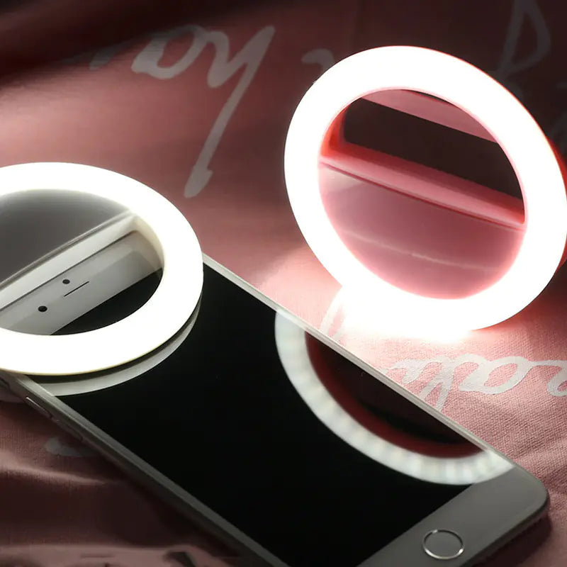 Cat Ear LED Selfie Light for Mobile Phones