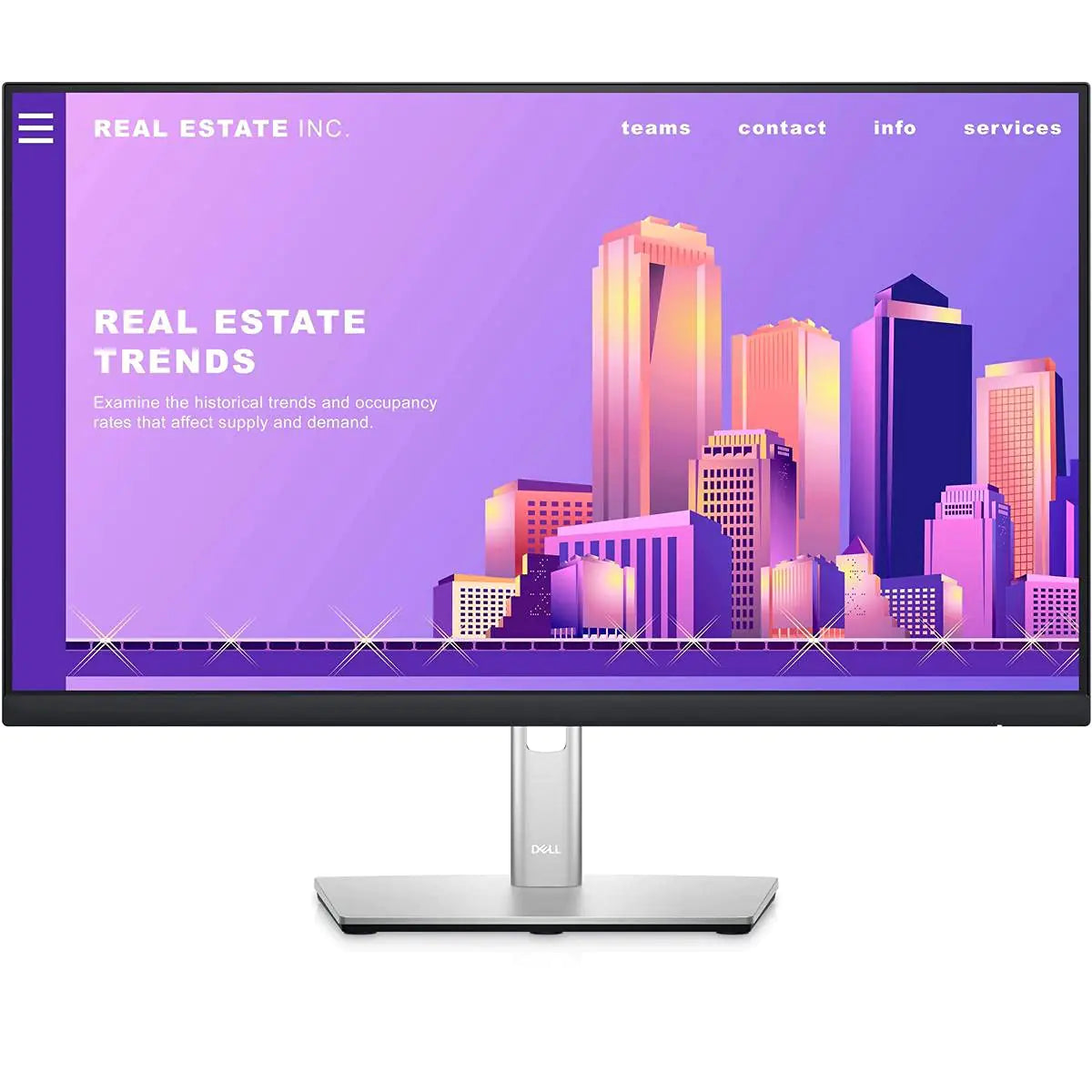 Dell 24" Monitor P2422H Renewed - Full HD IPS ComfortView Plus