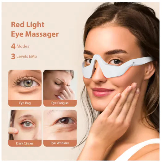 3D Eye Massager - Heat, Vibration & Air Compression Therapy