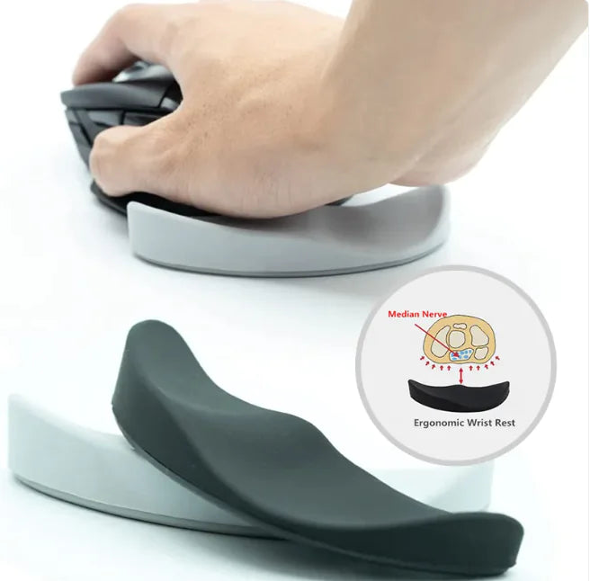 Mouse Wrist Rest Pad - Ergonomic Gel Support Cushion