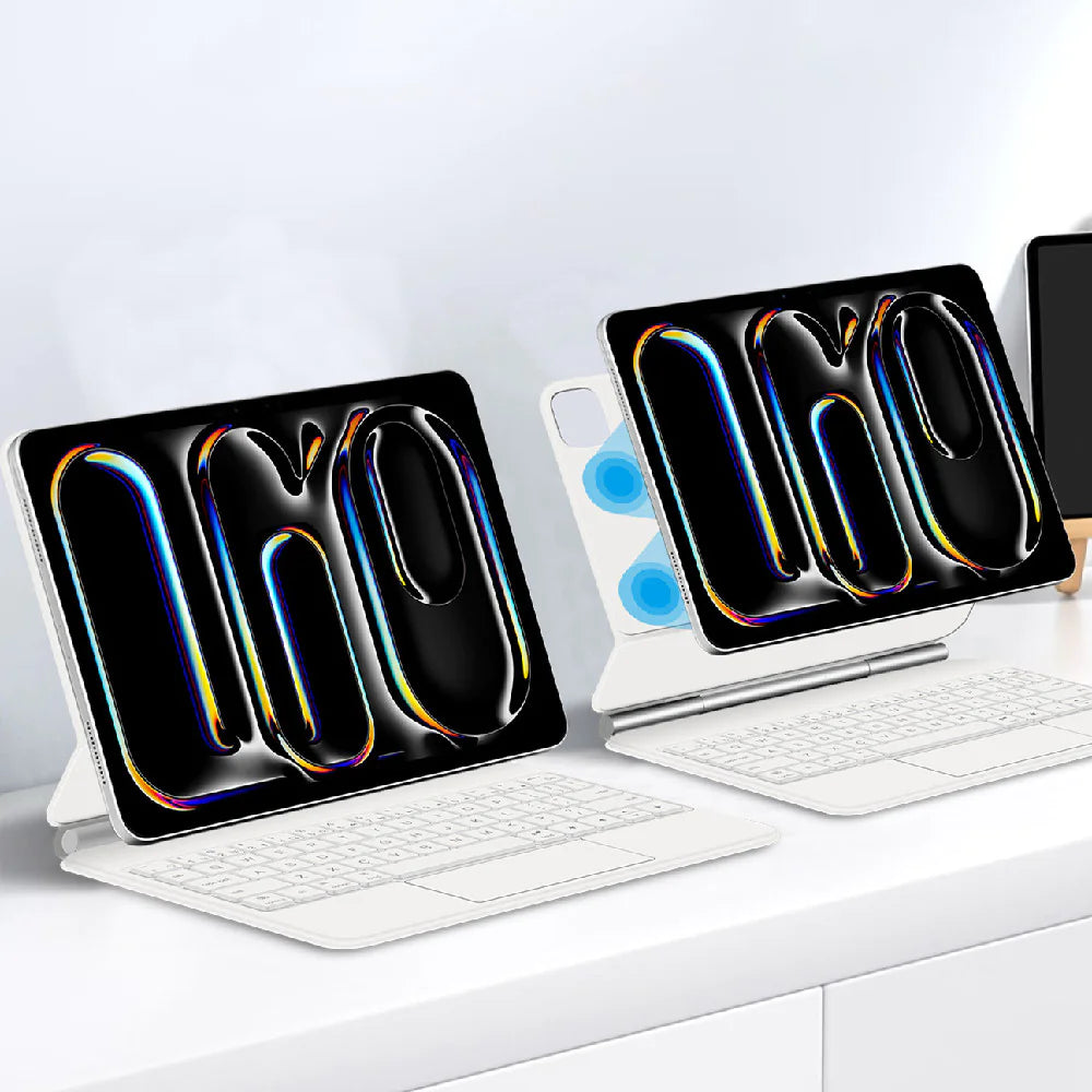 Magnetic Wireless Keyboard - Innovative Modular Design